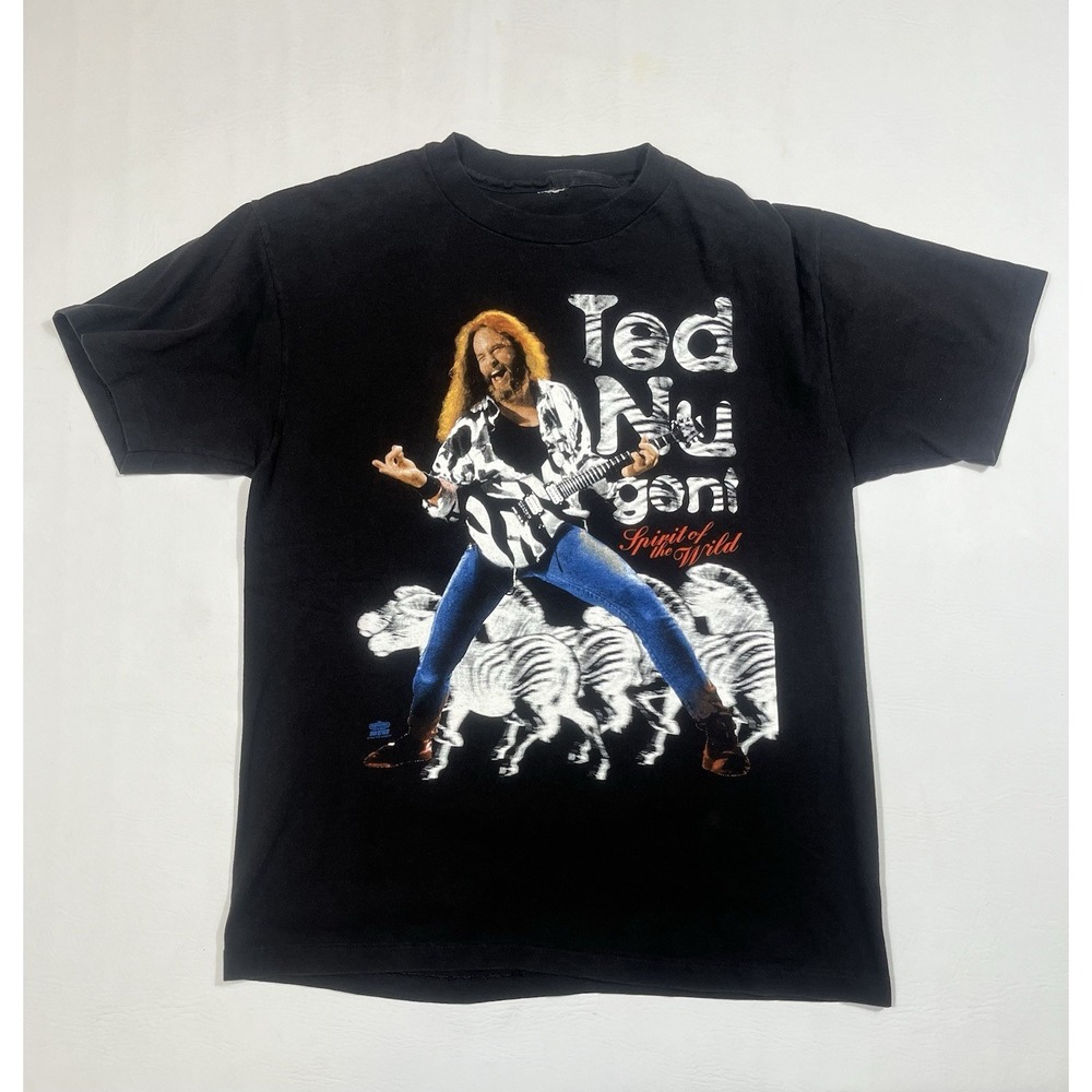 VTG Ted Nugent Spirit Of The Wild Tour T-Shirt Mens Medium 1994 Band Concert